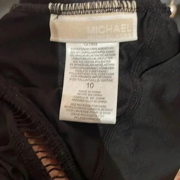 Micheal Kors- Black eyelet Swimsuit- 10 - Picture 8 of 8